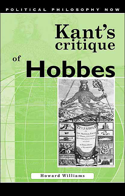 Kant's Critique of Hobbes: Sovereignty and Cosmopolitanism