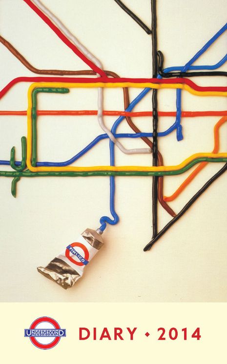 London Underground Poster Diary 2014