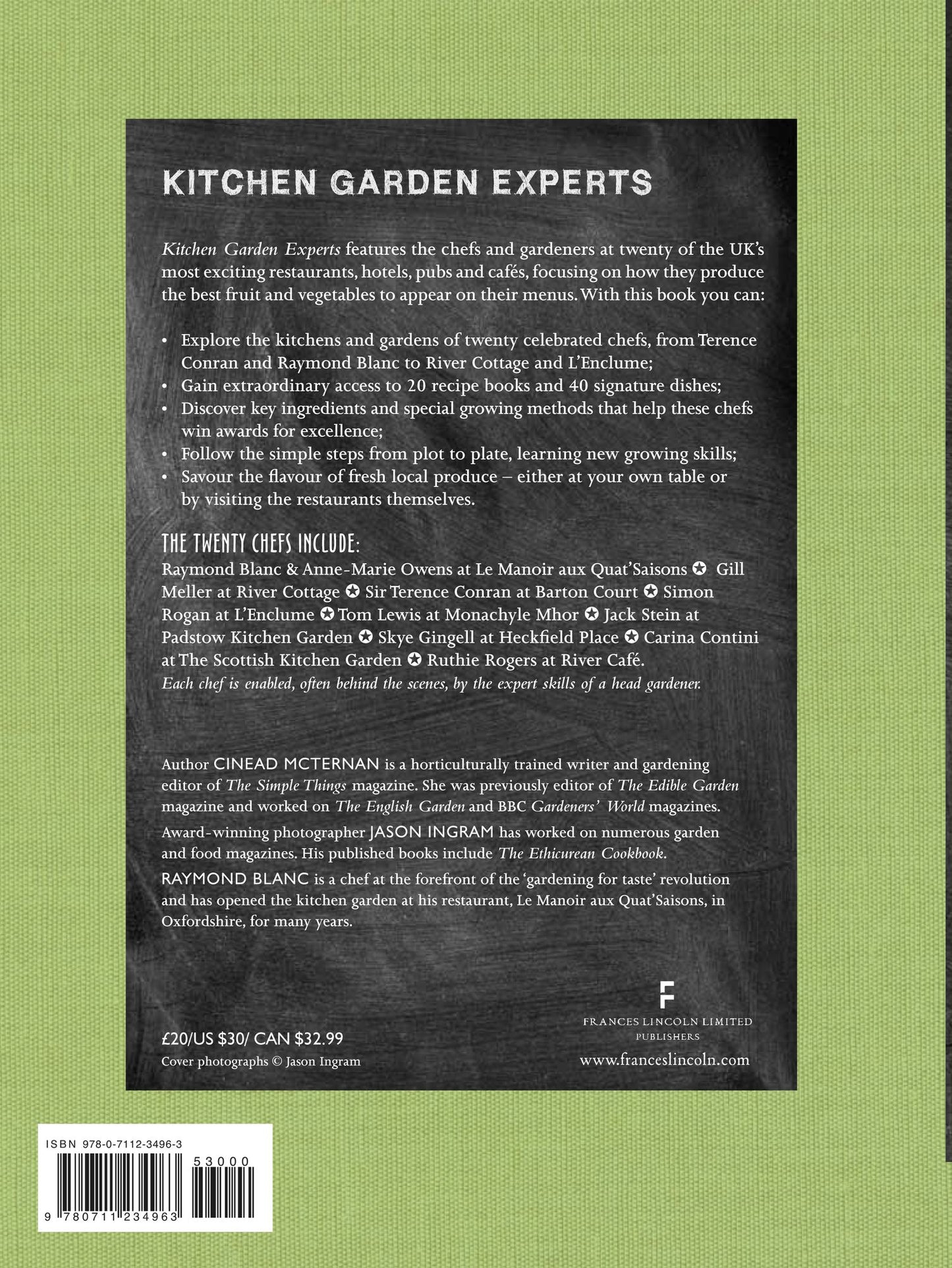 Kitchen Garden Experts: Twenty Celebrated Chefs and their Head Gardeners
