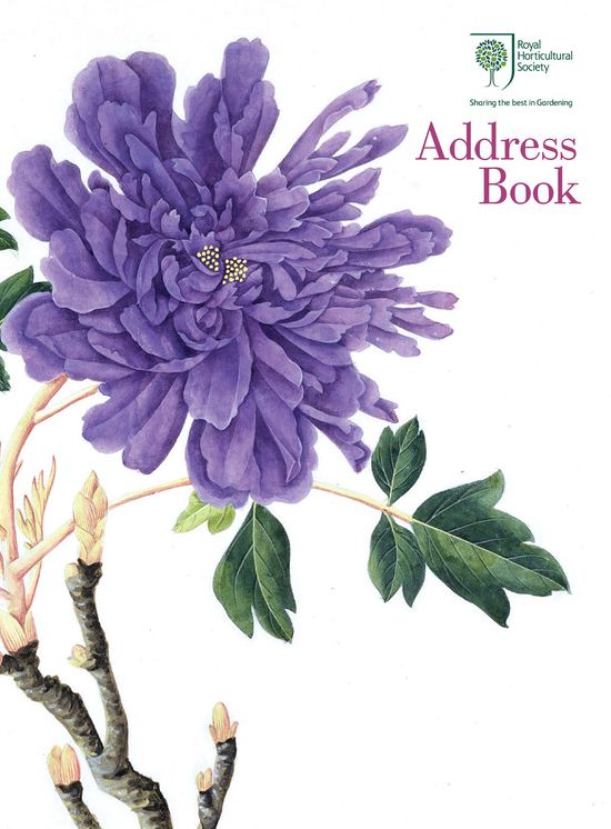 Royal Horticultural Society Desk Address Book
