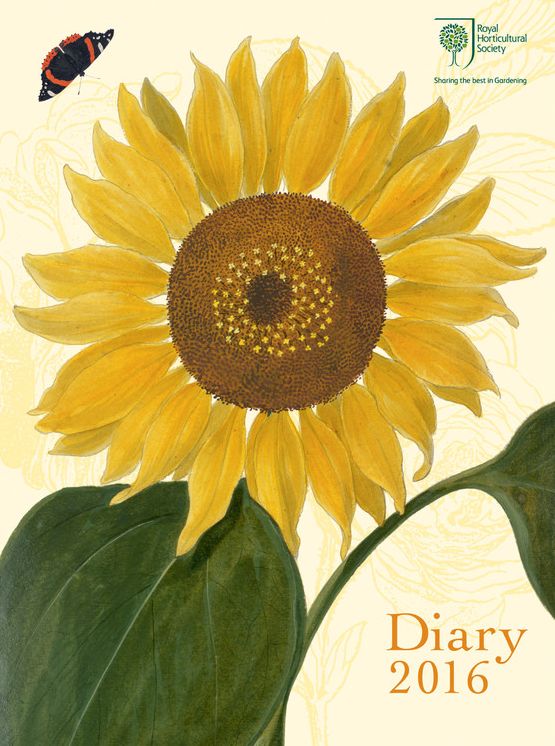 2016 Royal Horticultural Society Desk Diary Calendar