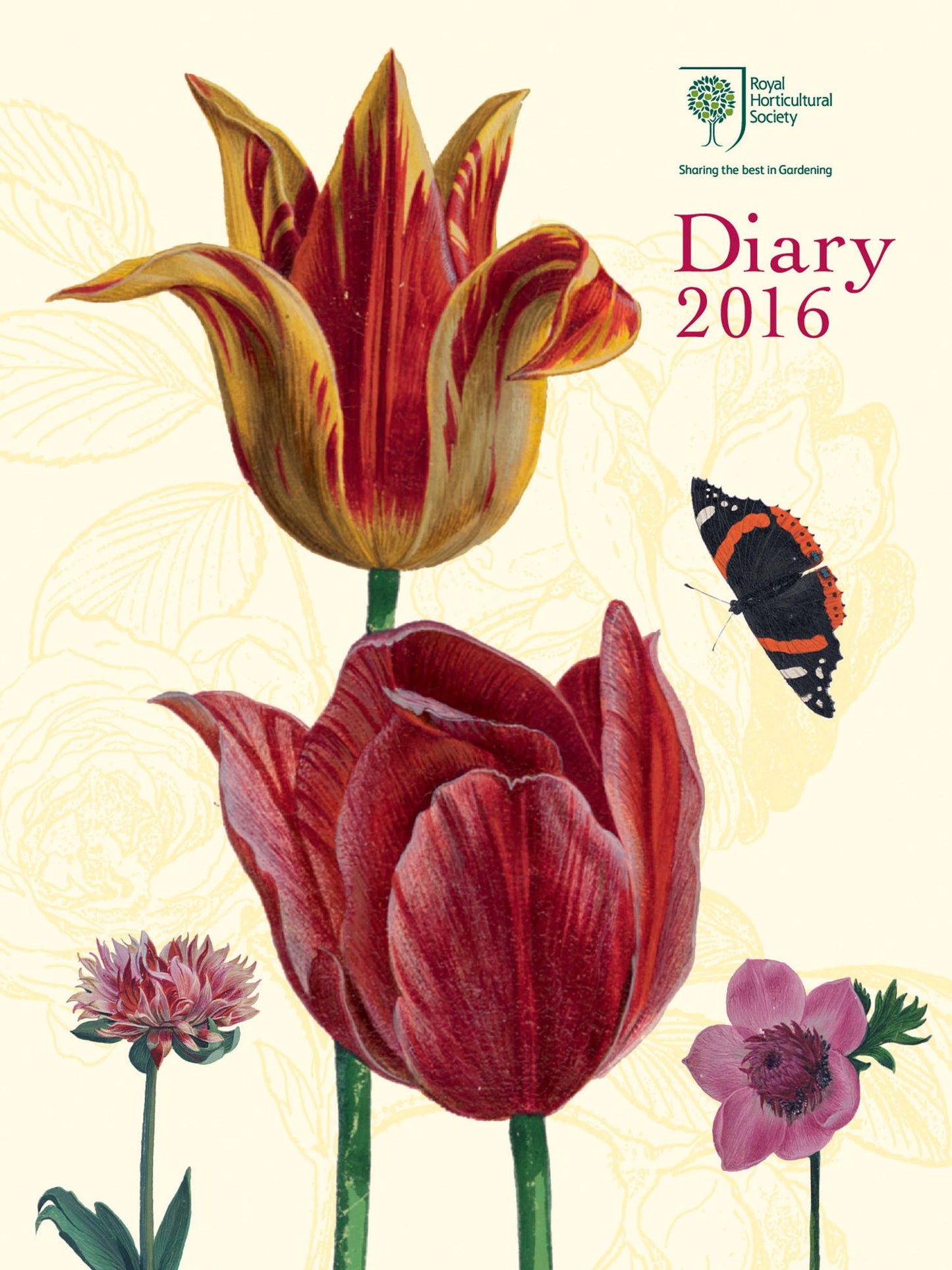 2016 Royal Horticultural Society Pocket Diary Calendar