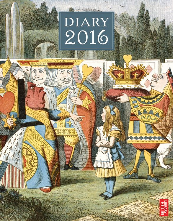 2016 British Library Desk Diary Calendar