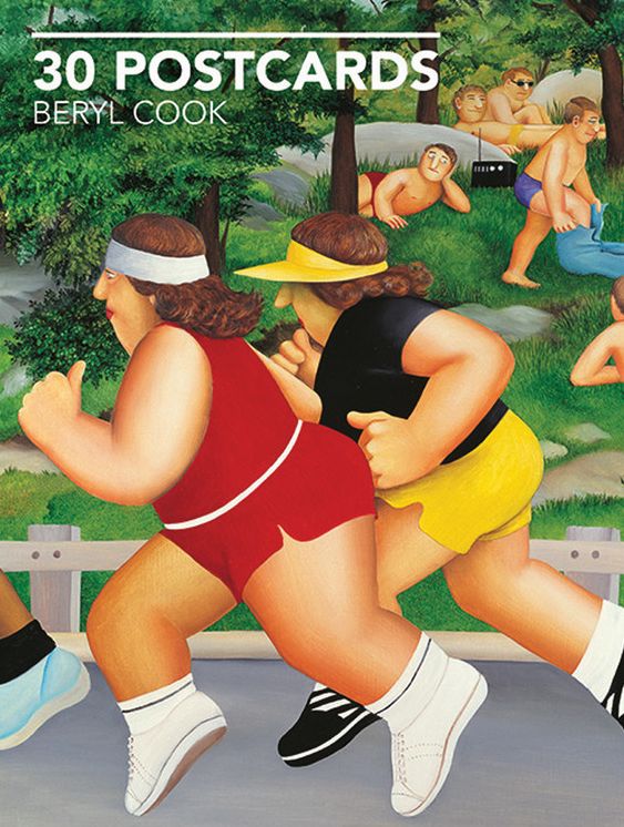 Beryl Cook Postcard Box: 30 Postcards