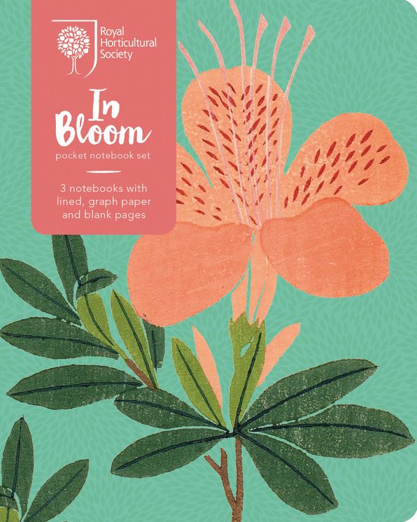 RHS In Bloom Pocket Notebook Set