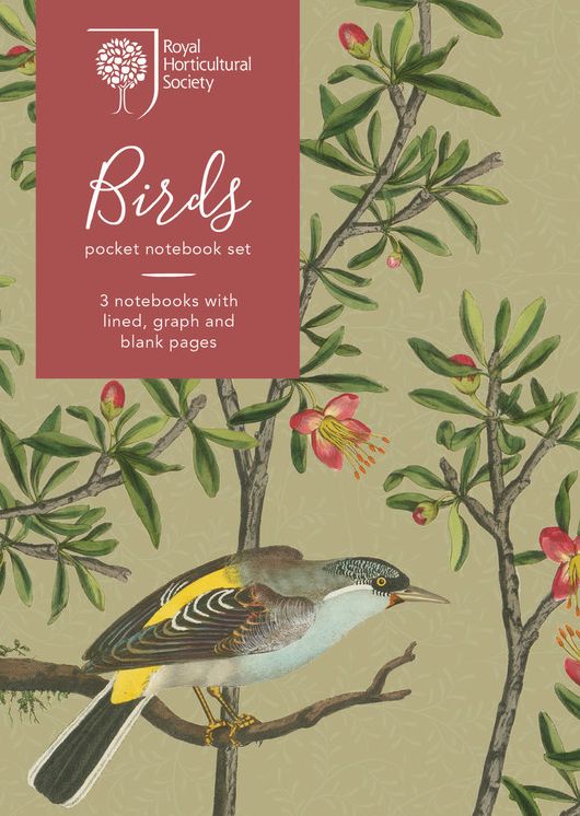 Rhs Birds Pocket Notebook Set