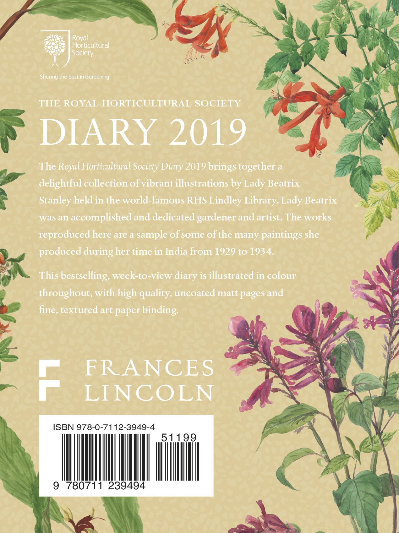 RHS Pocket Diary 2019