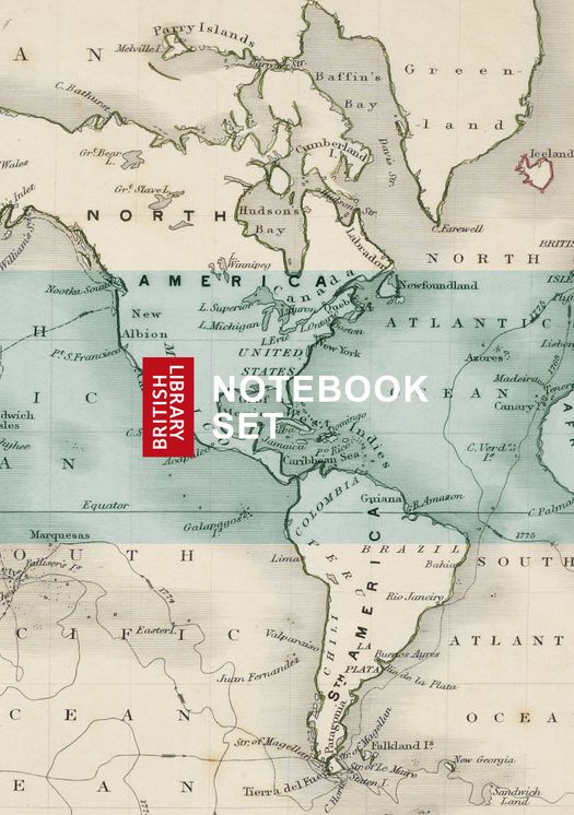 British Library Maps Notebook Set