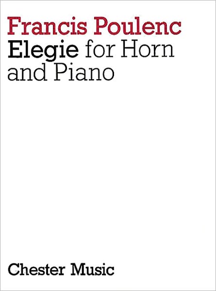 Elegie for Horn and Piano