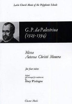 Palestrina:Missa Aeterna-Satb