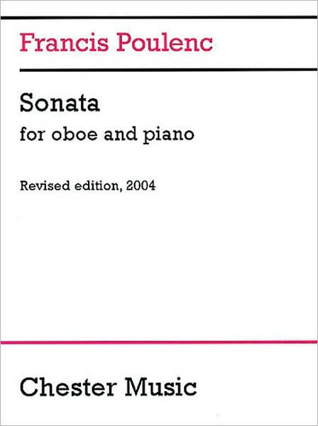 Sonata for Oboe and Piano: Revised edition, 2004