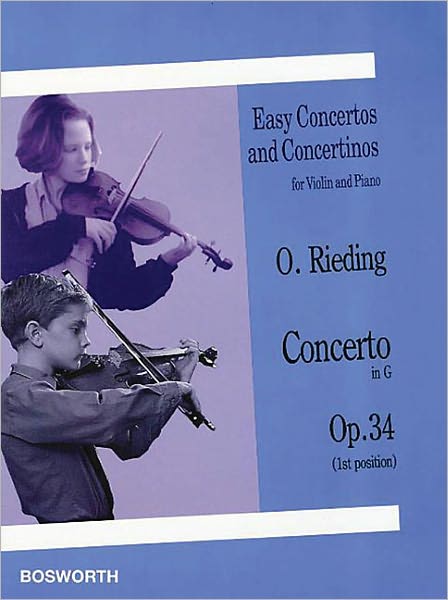 Concerto in G, Op. 34: Easy Concertos and Concertinos Series for Violin and Piano