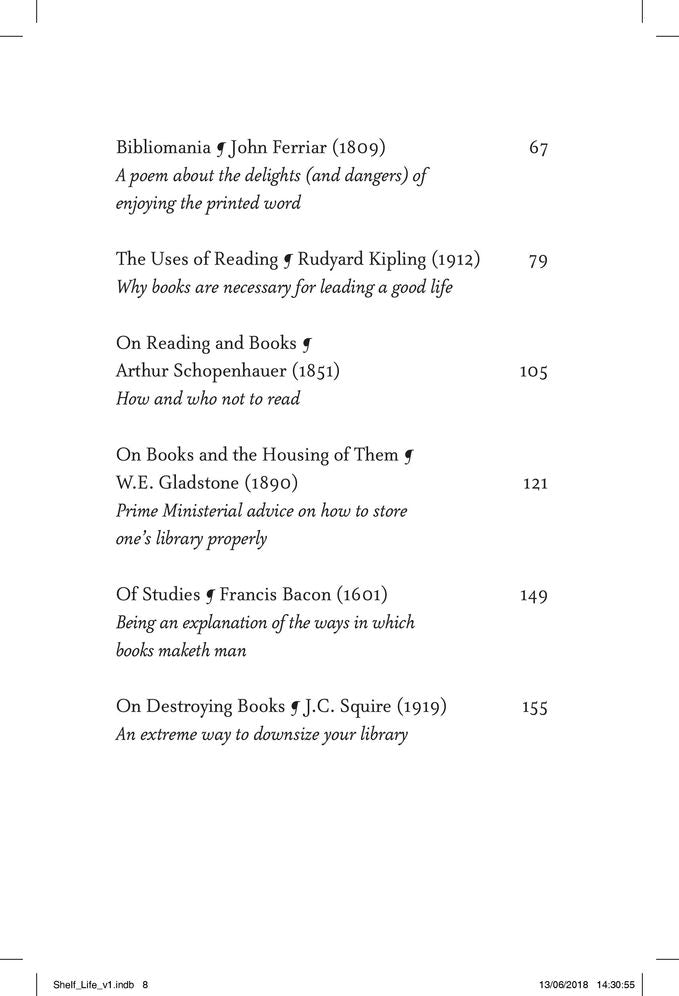 Shelf Life: Writers on Books and Reading