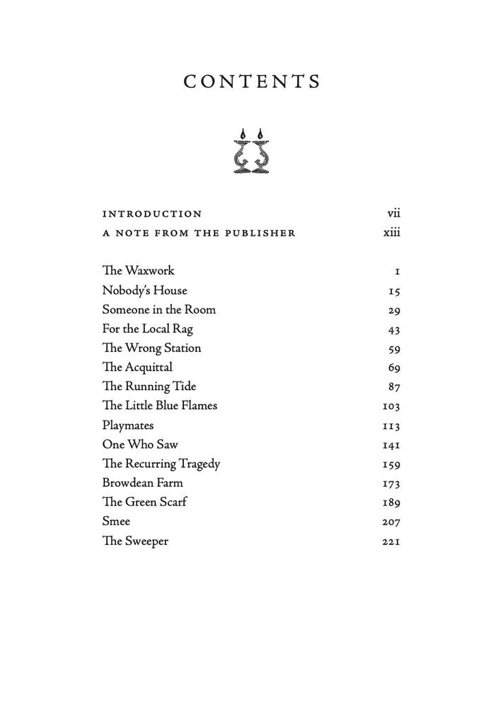 The Little Blue Flames and Other Uncanny Tales by A. M. Burrage