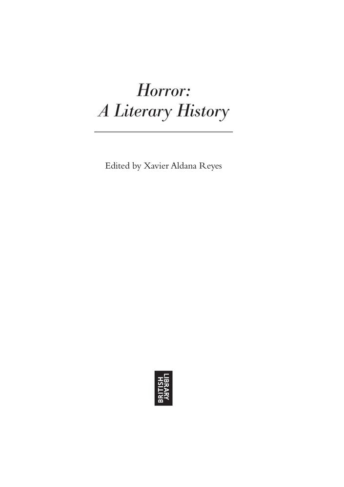 Horror: A Literary History