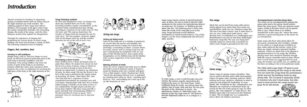 Okki-Tokki-Unga: Action Songs for Children