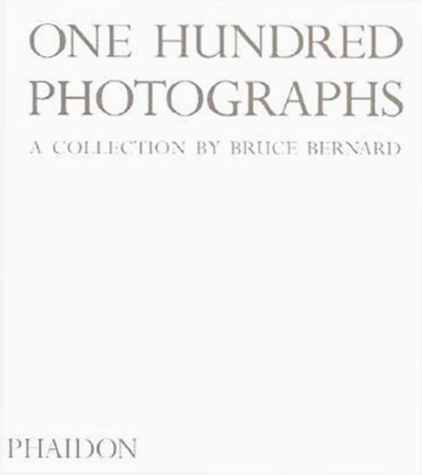 One Hundred Photographs