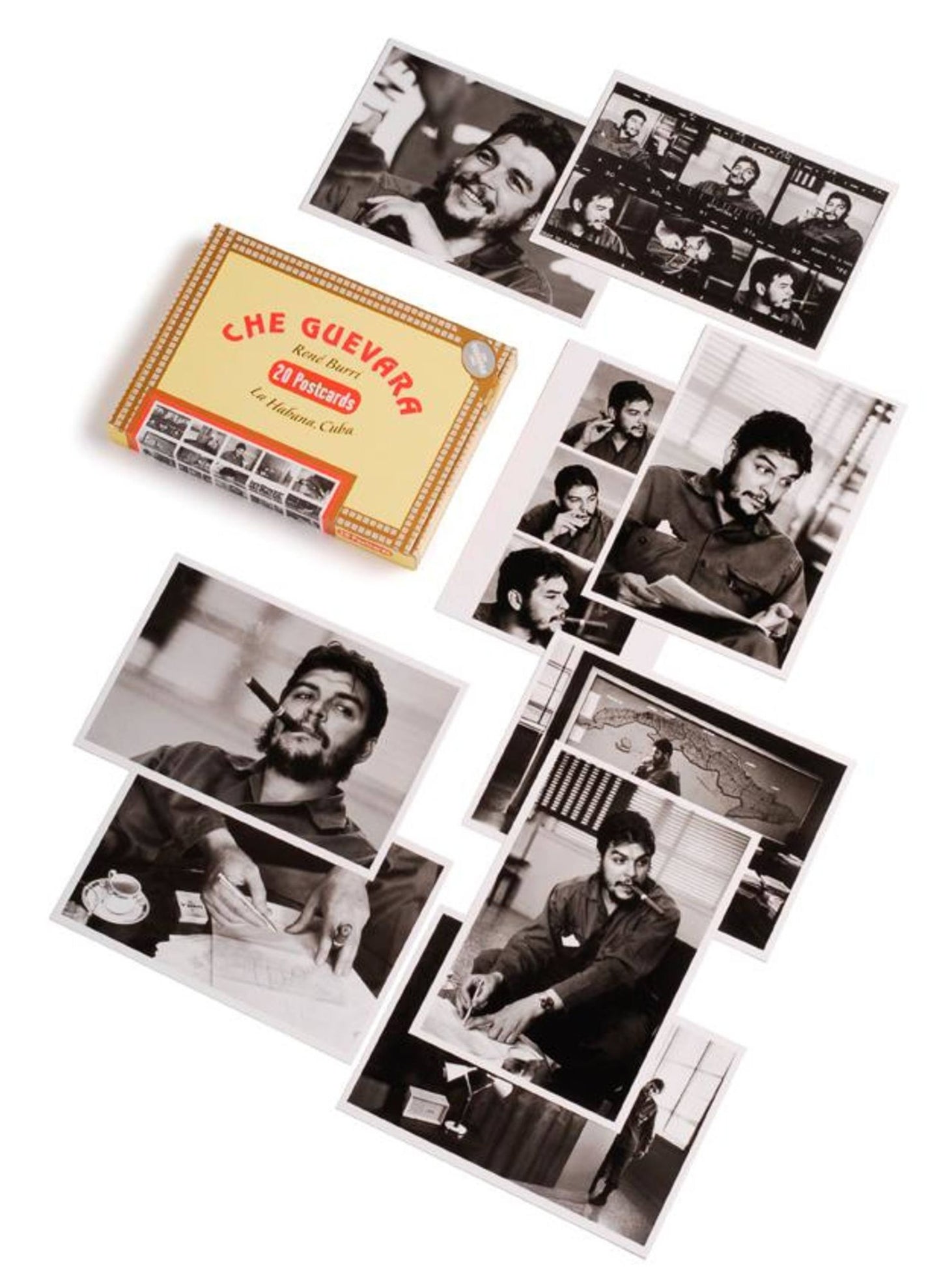 Che Guevara Postcards (Cigar Box with 20 Postcards)