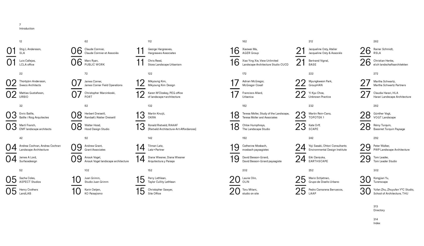 30:30 Landscape Architecture