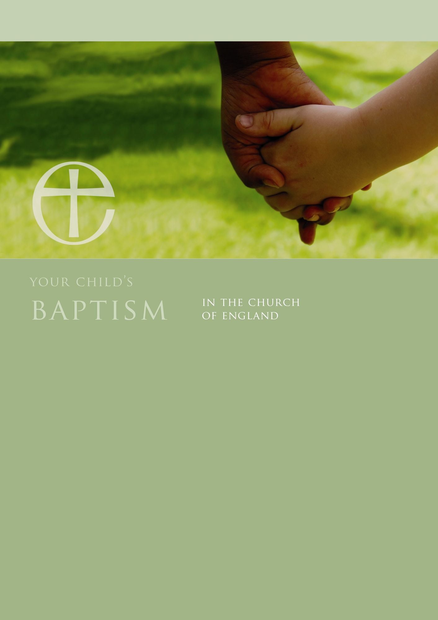 Your Child's Baptism in the Church of England leaflet: A guide for parents and godparents