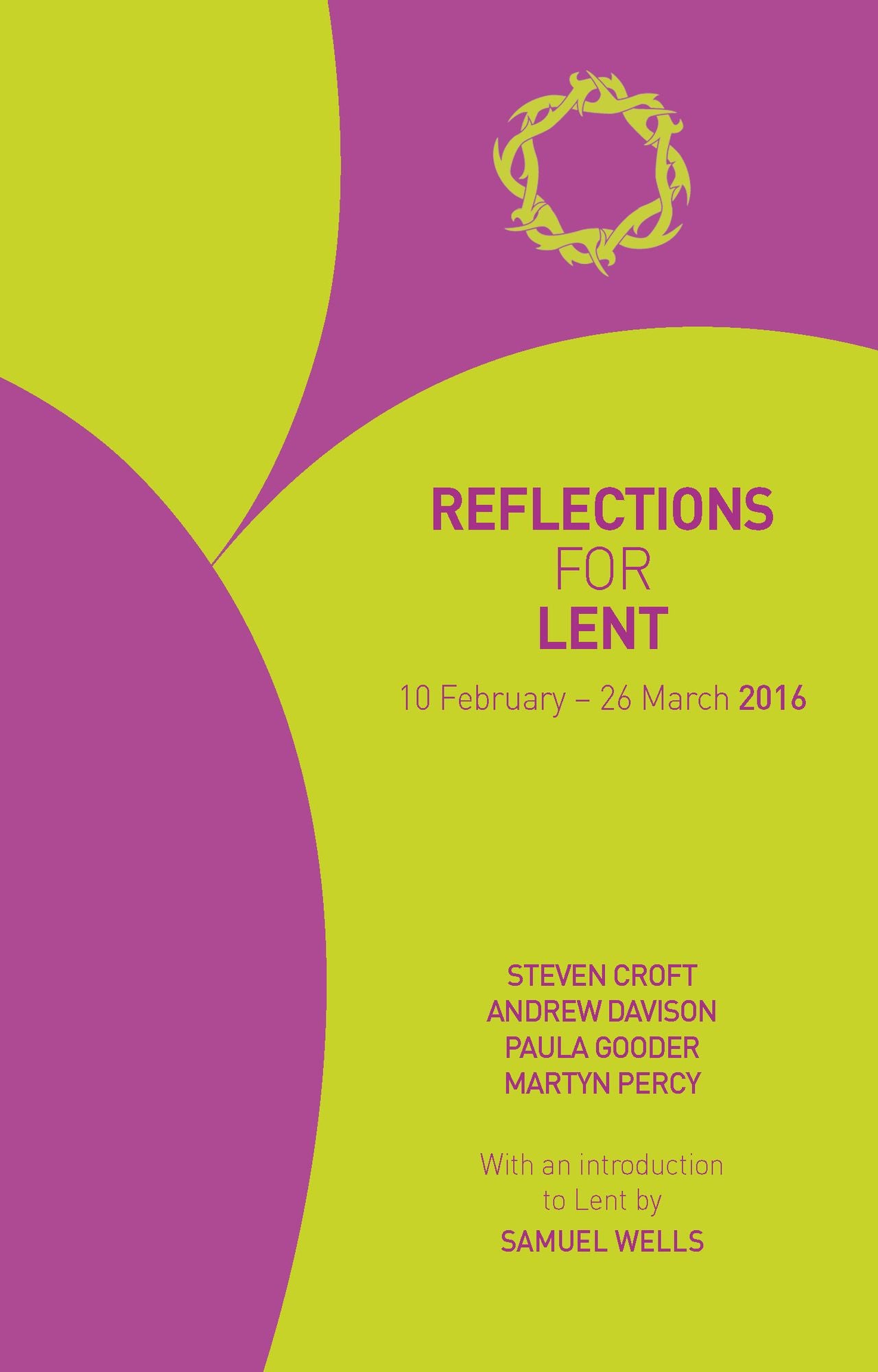 Reflections for Lent 2016