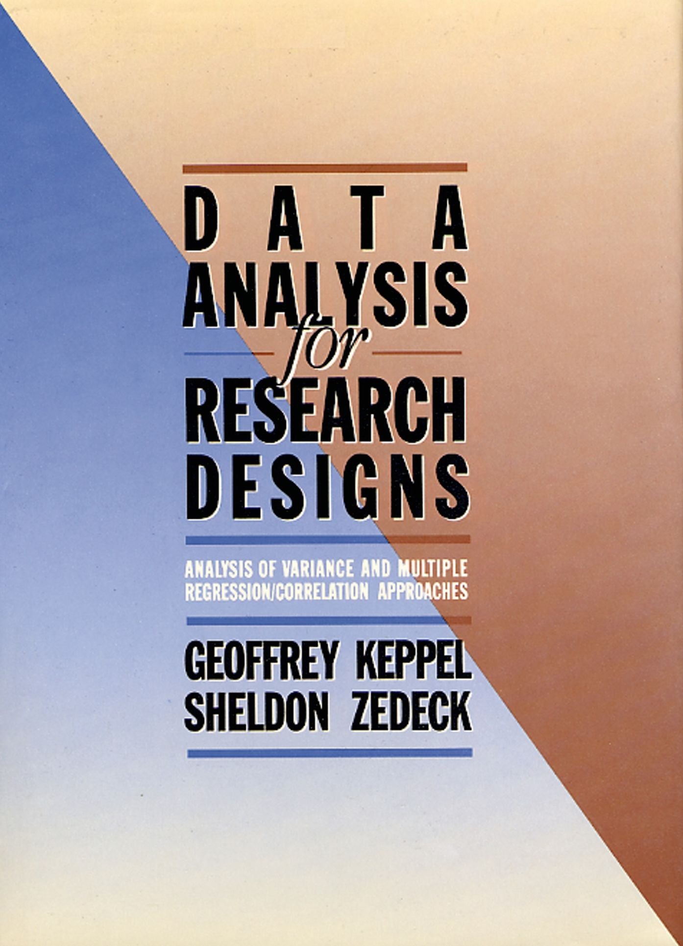 Data Analysis for Research Designs