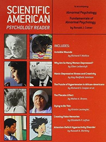 Scientific American Reader: To Accompany Abnormal Psychology