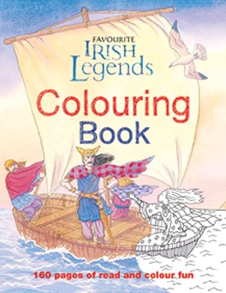 Favourite Irish Legends Colouring Book