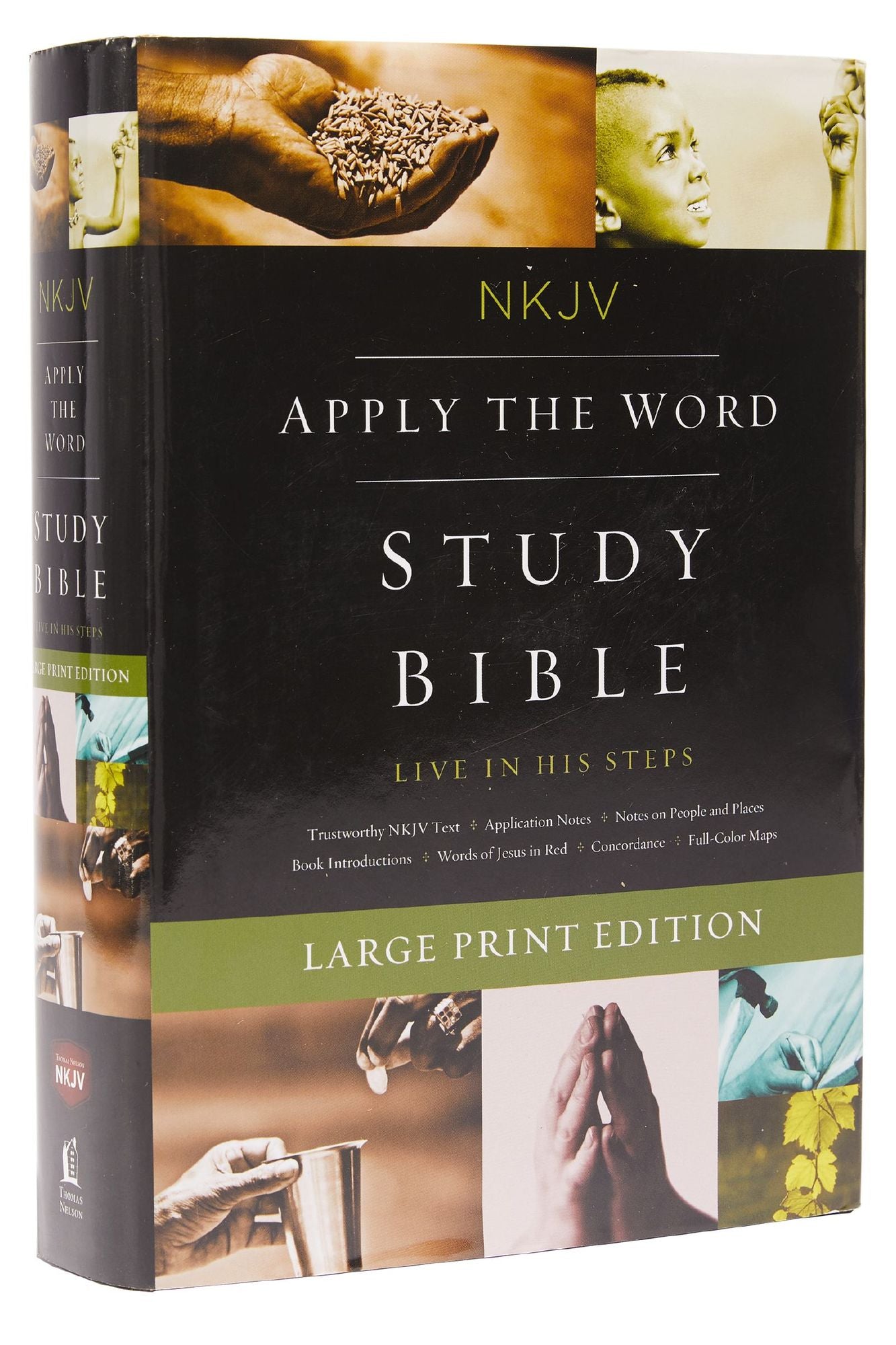 Apply the Word Study Bible: Live in His Steps