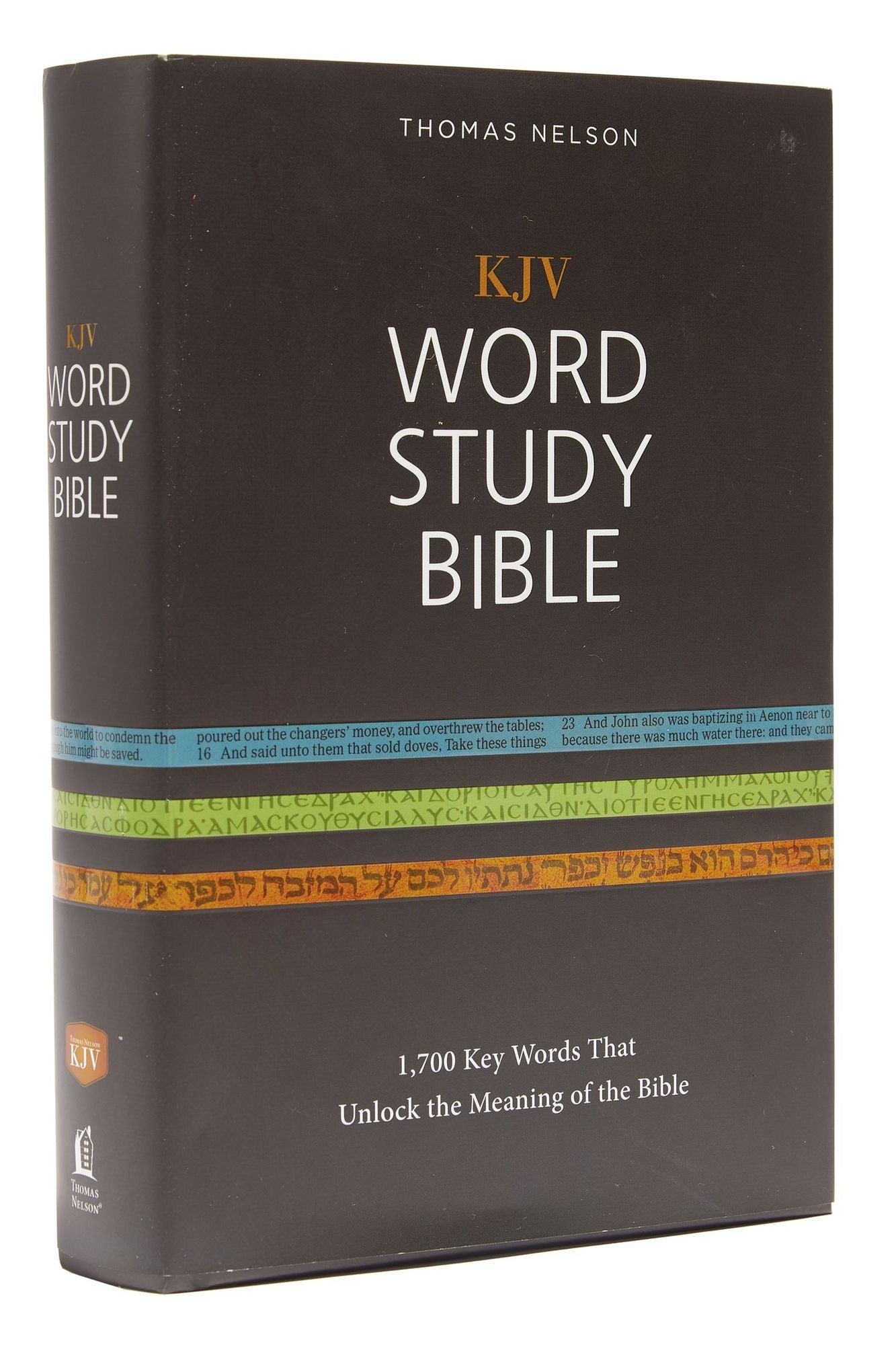 KJV, Word Study Bible, Hardcover, Red Letter Edition: 1,700 Key Words that Unlock the Meaning of the Bible