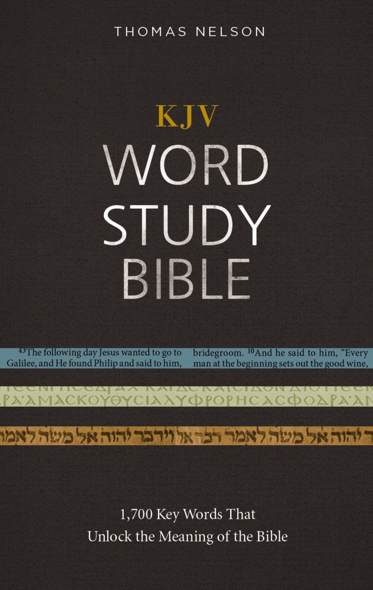 KJV, Word Study Bible, Ebook, Red Letter Edition: 1,700 Key Words that Unlock the Meaning of the Bible