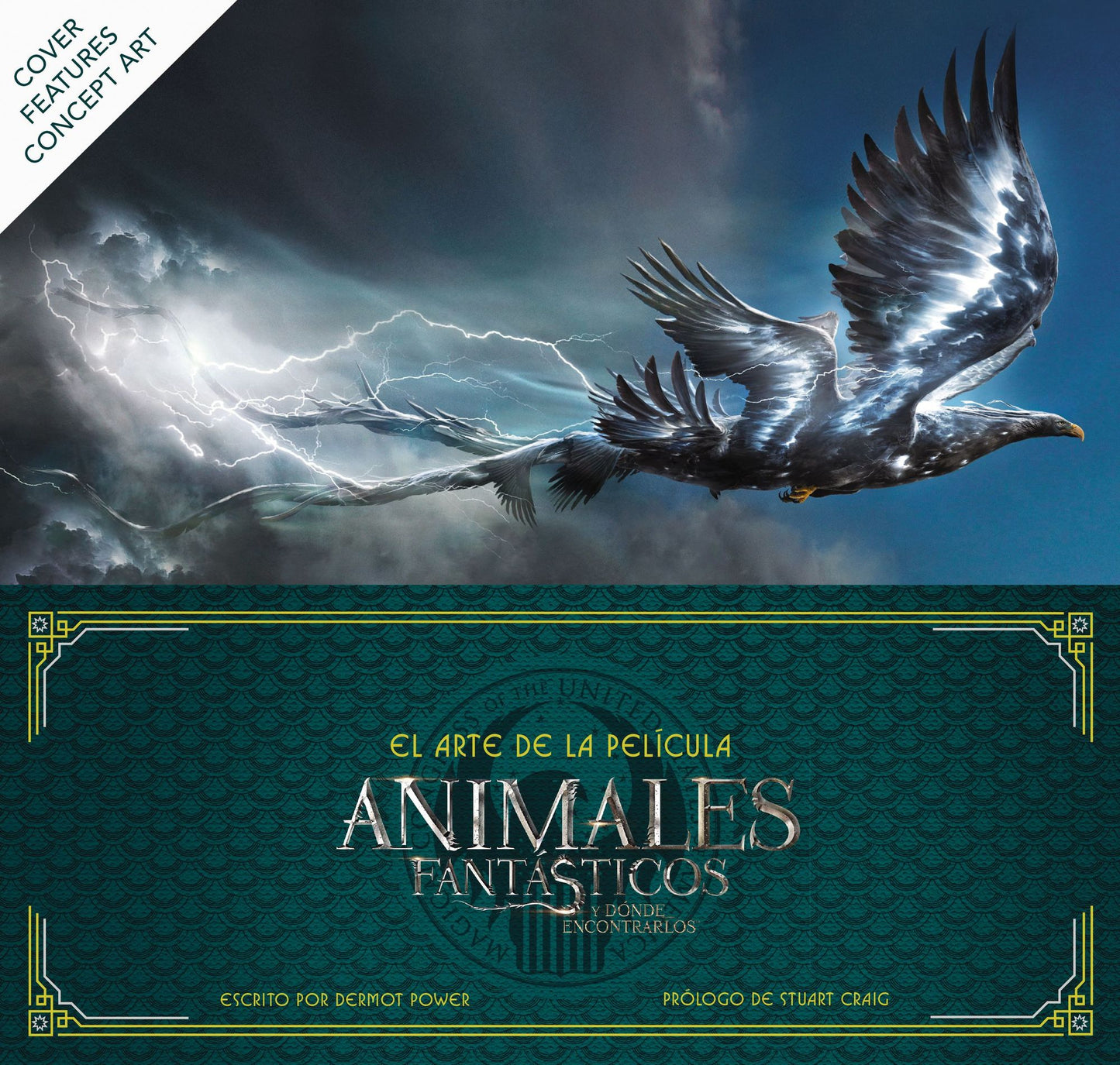 El arte de la película de Animales fantásticos y dónde encontrarlos