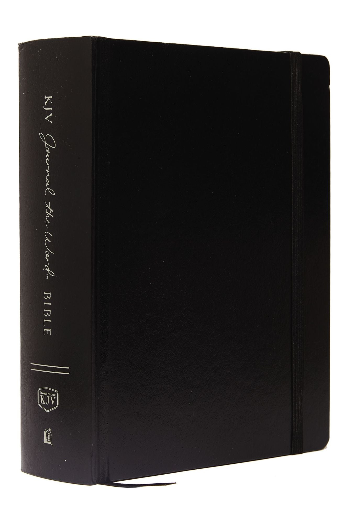 KJV, Journal the Word Bible, Large Print, Hardcover, Black, Red Letter Edition: Reflect, Journal, or Create Art Next to Your Favorite Verses