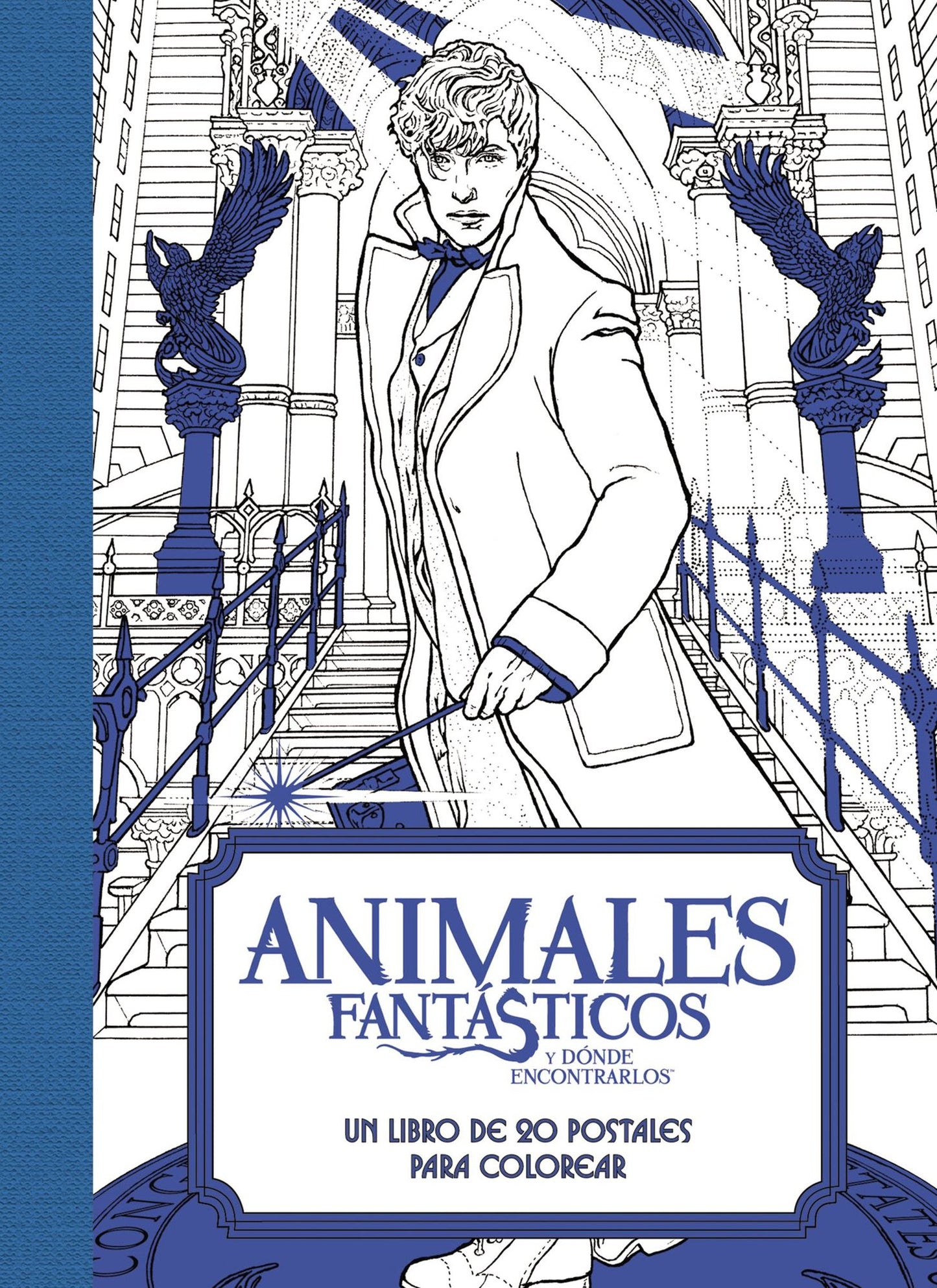 Animales fant?sticos y d?nde encontrarlos: Un libro de 20 postales para colorear