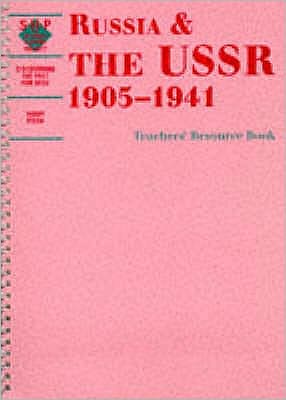 Russia and the USSR: Teacher's Book: 1905-1941