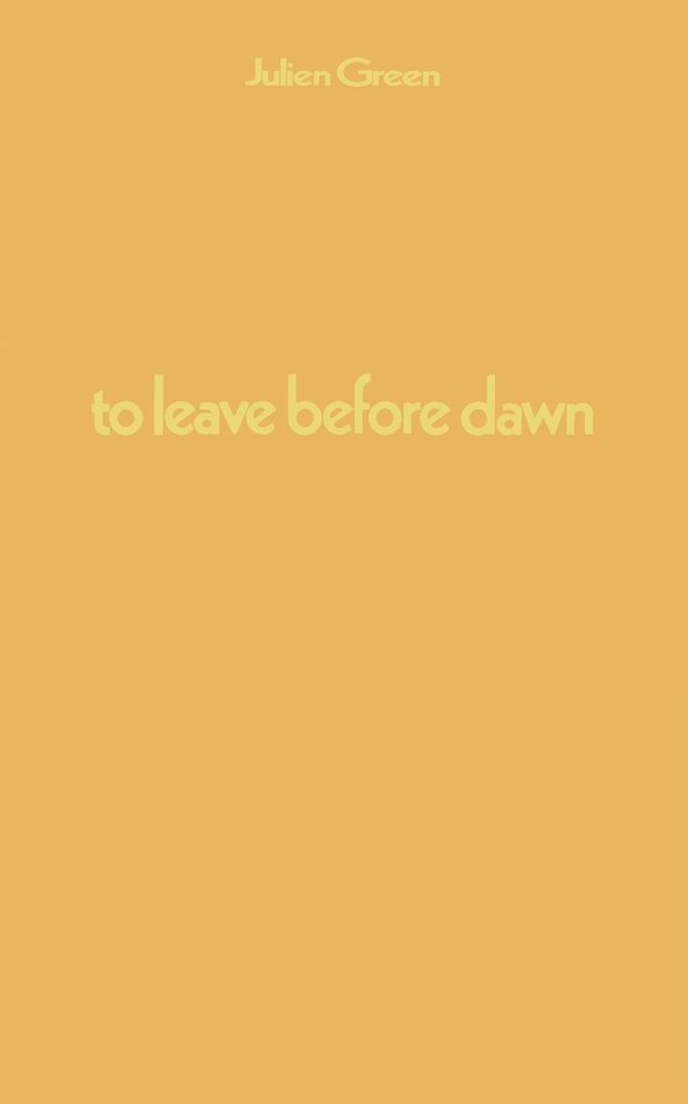 To Leave Before Dawn