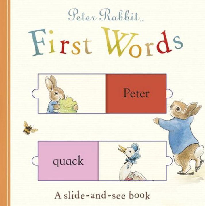 Peter Rabbit First Words a Slide and See Book