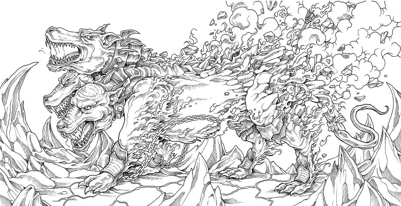 Mythomorphia: An Extreme Coloring and Search Challenge