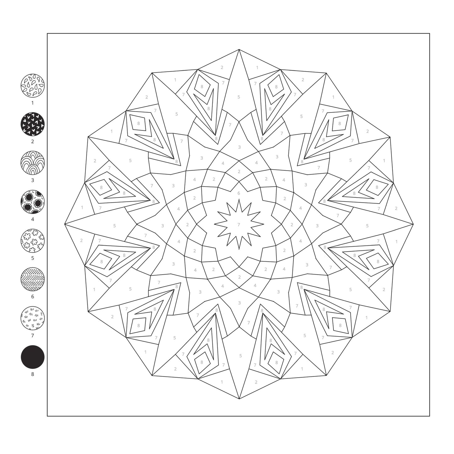 Zendoodle Calm: Stress-free Pattern Play for Relaxation
