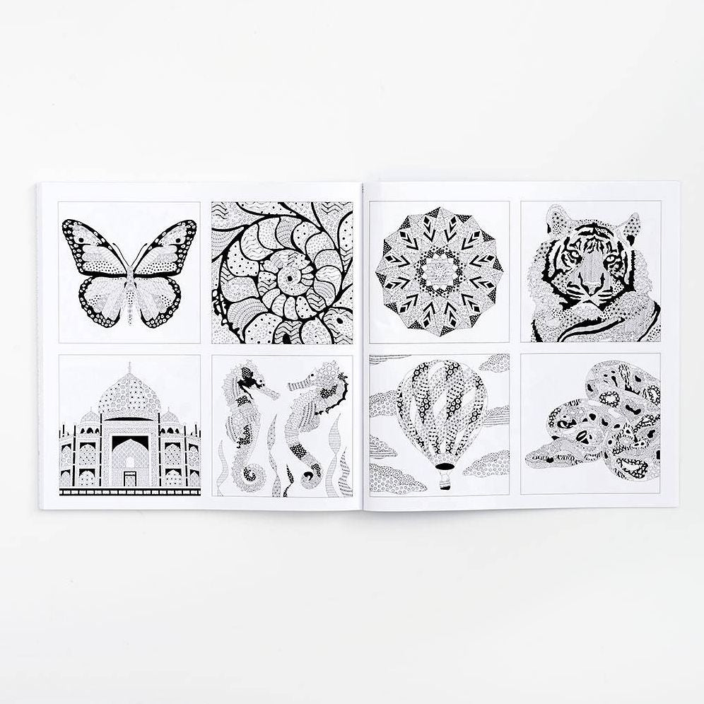 Zendoodle Calm: Stress-free Pattern Play for Relaxation