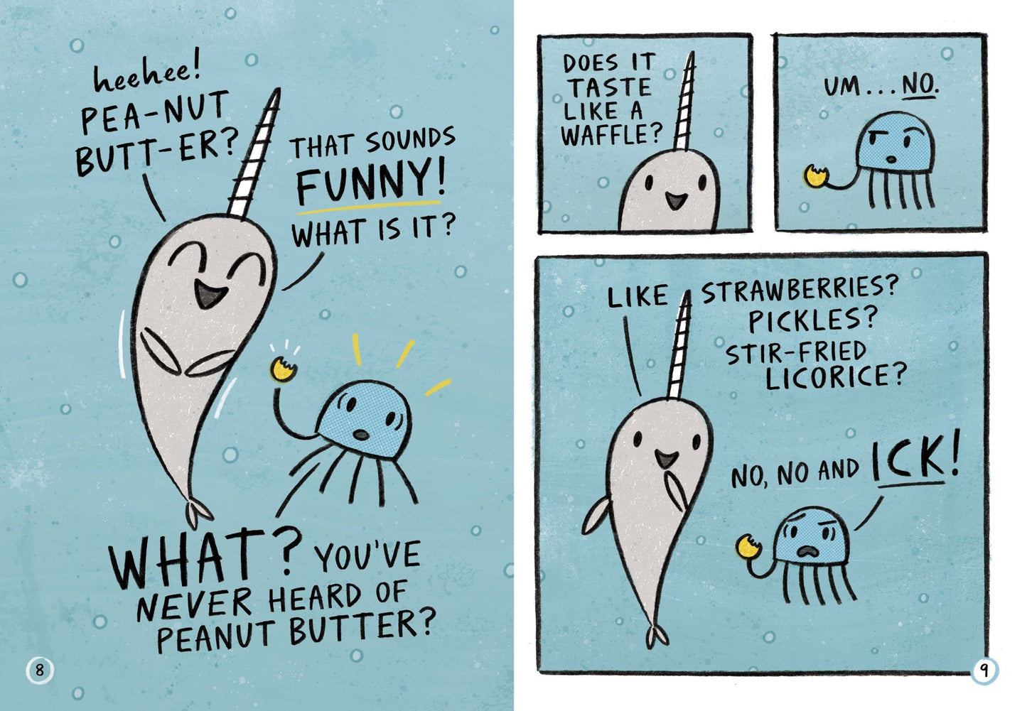 Peanut Butter and Jelly (A Narwhal and Jelly Book #3)