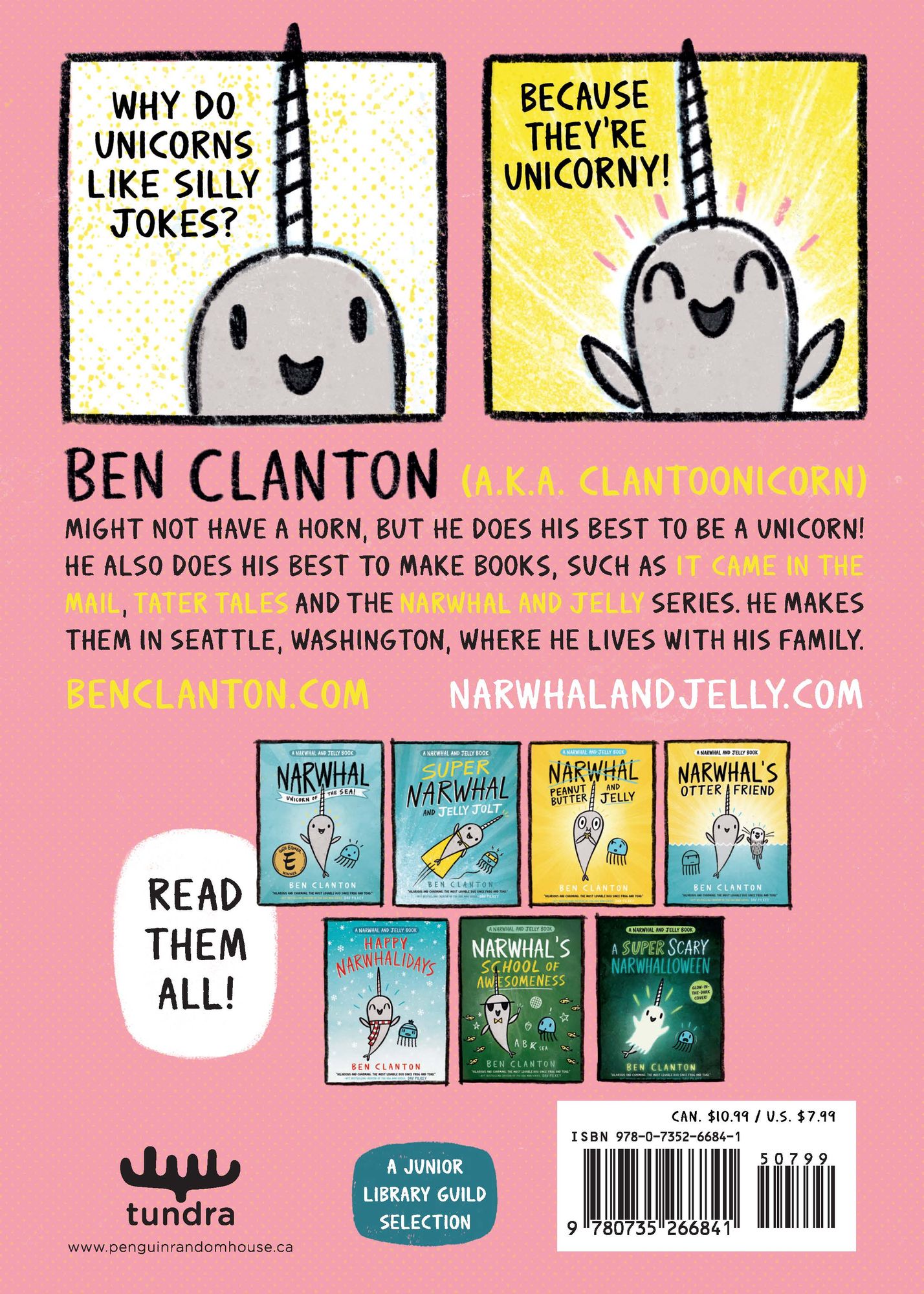 Narwhalicorn and Jelly (A Narwhal and Jelly Book #7)
