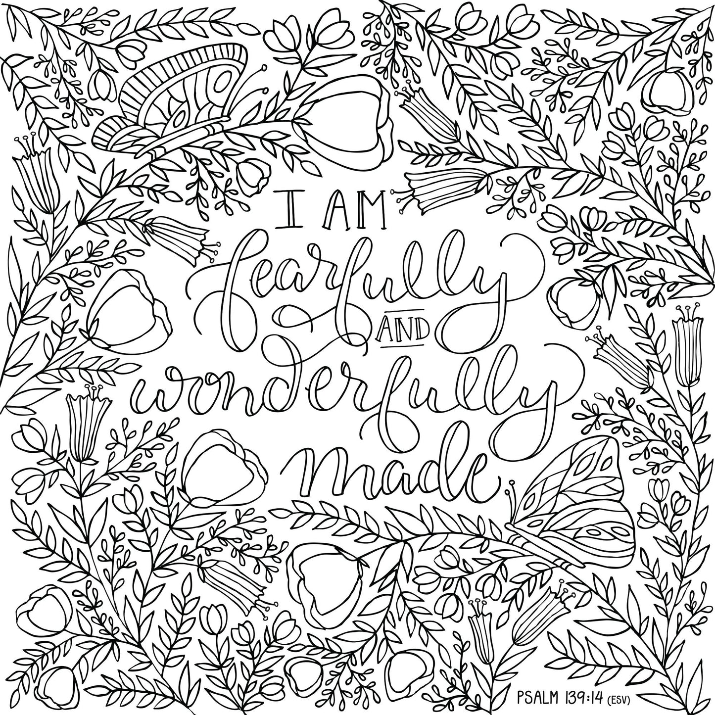 Everything Beautiful: A Coloring Book for Reflection and Inspiration