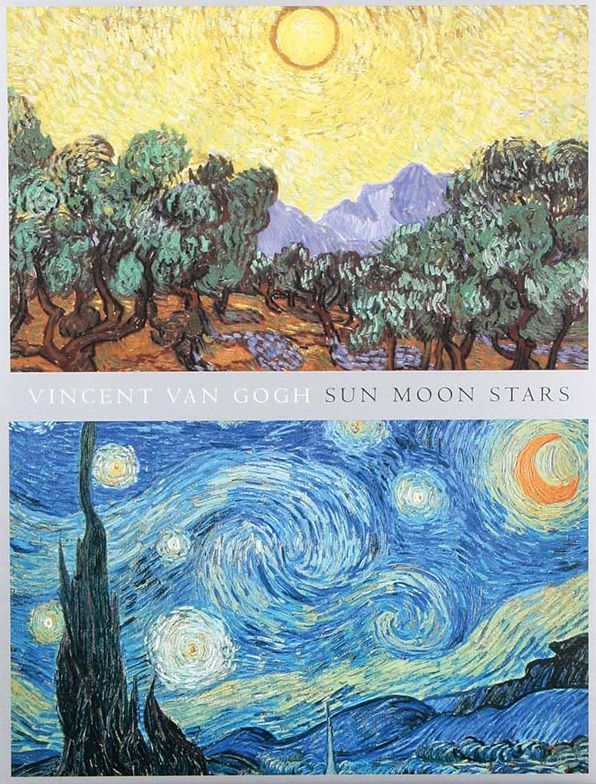 Van Gogh Sun Moon Stars Portfolio Notes