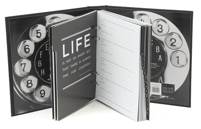 Vintage Telephone Desk Address Book
