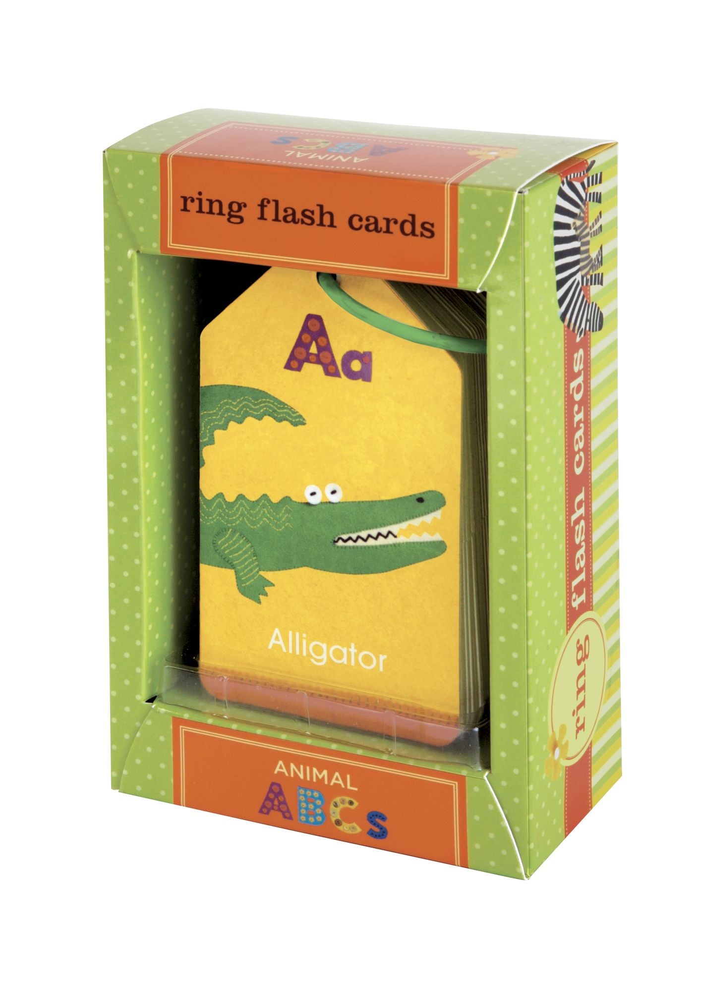 Animals ABCs Ring Flash Cards