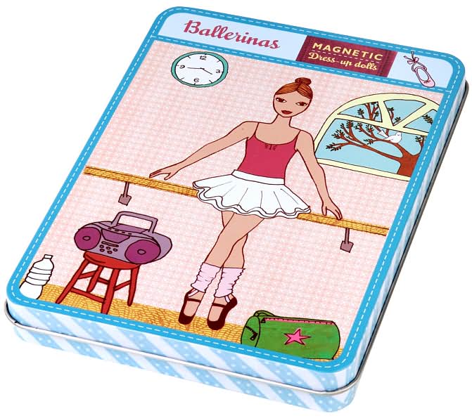 Ballerinas Magnetic Figures
