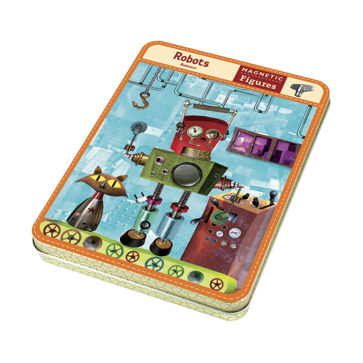 Robots Magnetic Figures