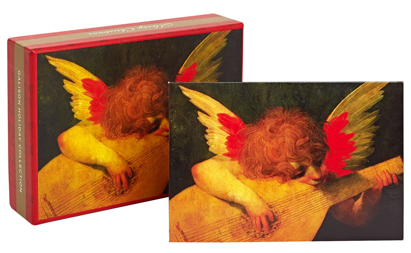 Angel Musician Christmas Boxed Card