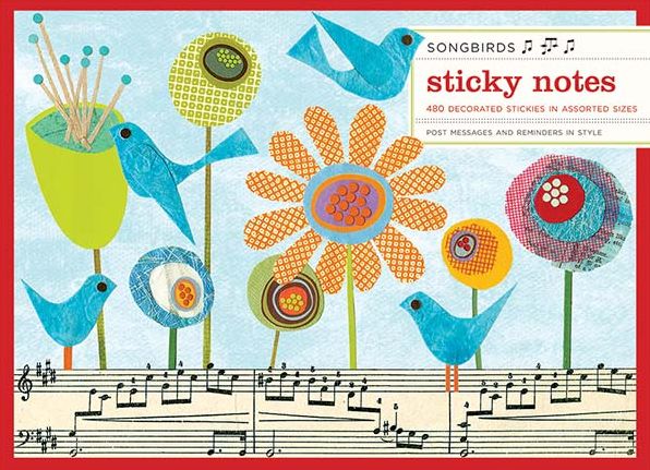 Songbirds Sticky Notes
